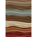 Concord Global Trading Concord Global 97604 3 ft. 3 in. x 4 ft. 7 in. Chester Waves - Multi Color 97604